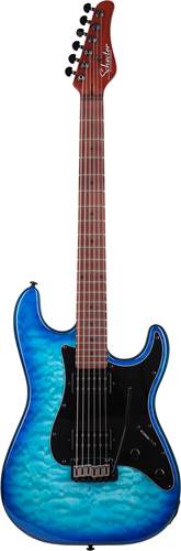 Schecter Traditional Pro Maple Transparent Blue Burst Schecter Traditional Pro Maple Transparent Blue Burst
