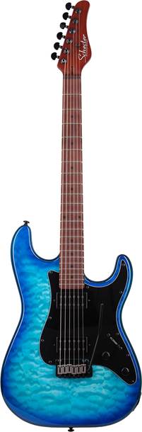 Schecter Traditional Pro Maple Transparent Blue Burst