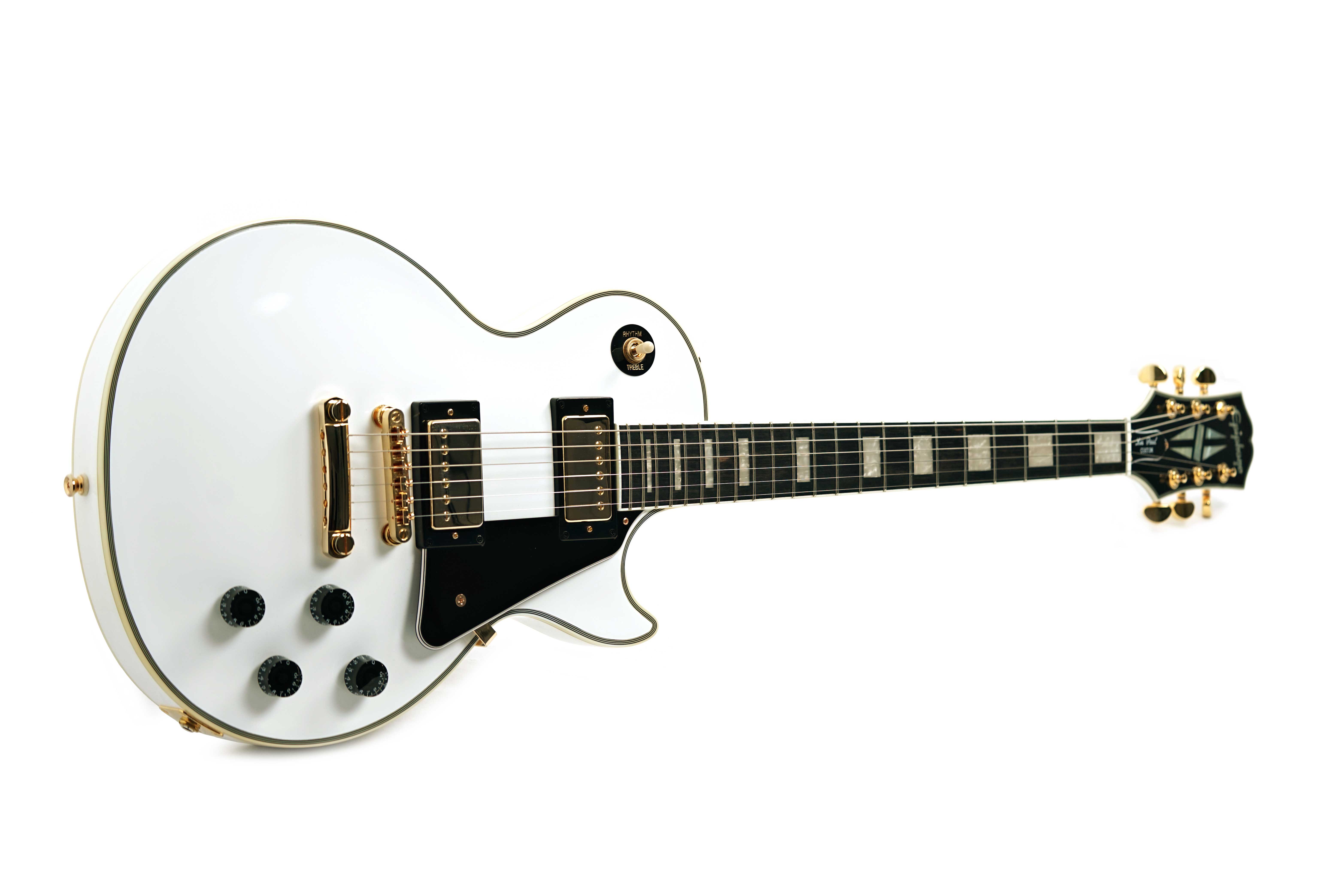 Epiphone Inspired by Gibson Les Paul Custom Alpine White (Ex-Demo) #25051527982