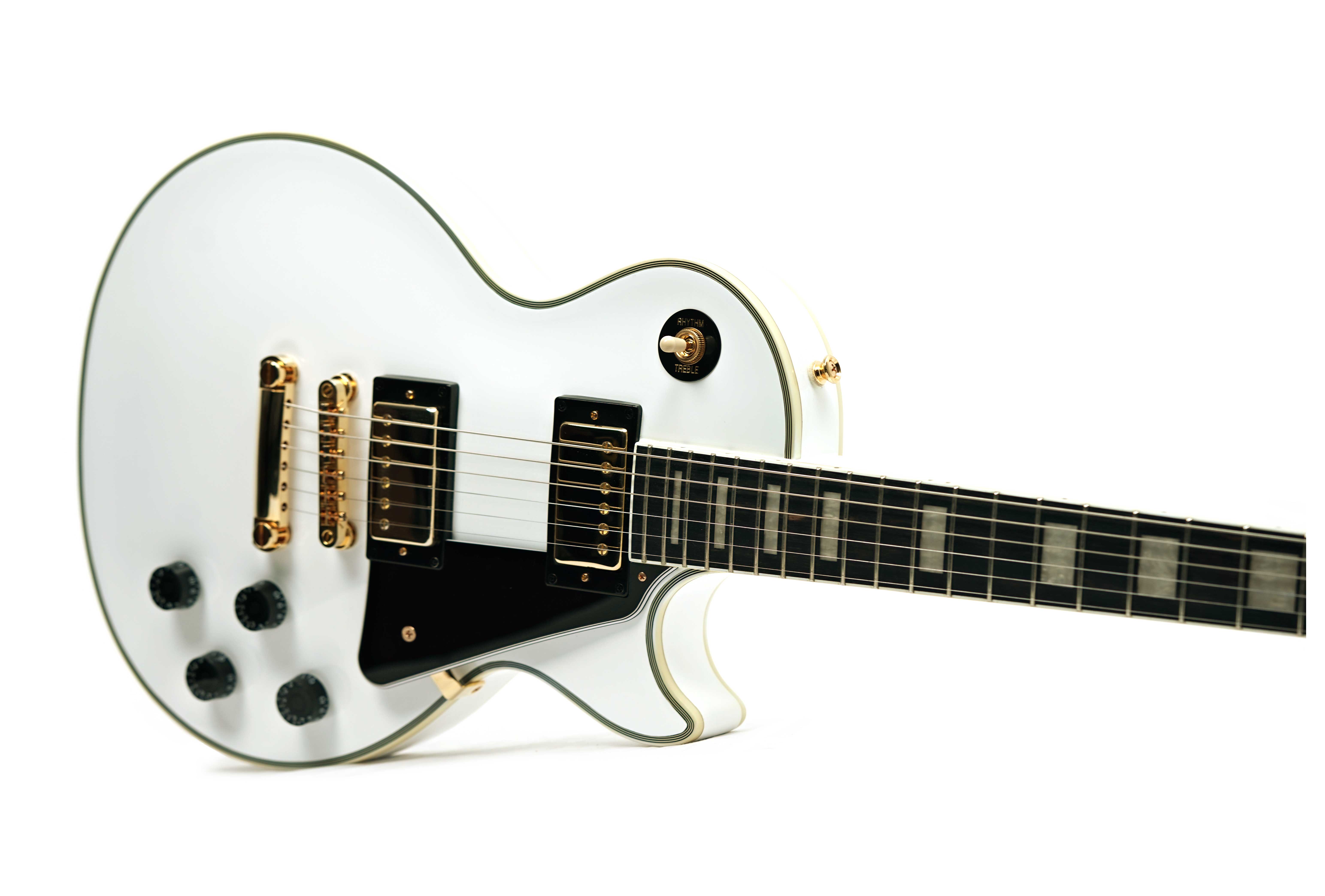 Epiphone Inspired by Gibson Les Paul Custom Alpine White (Ex-Demo) #25051527982