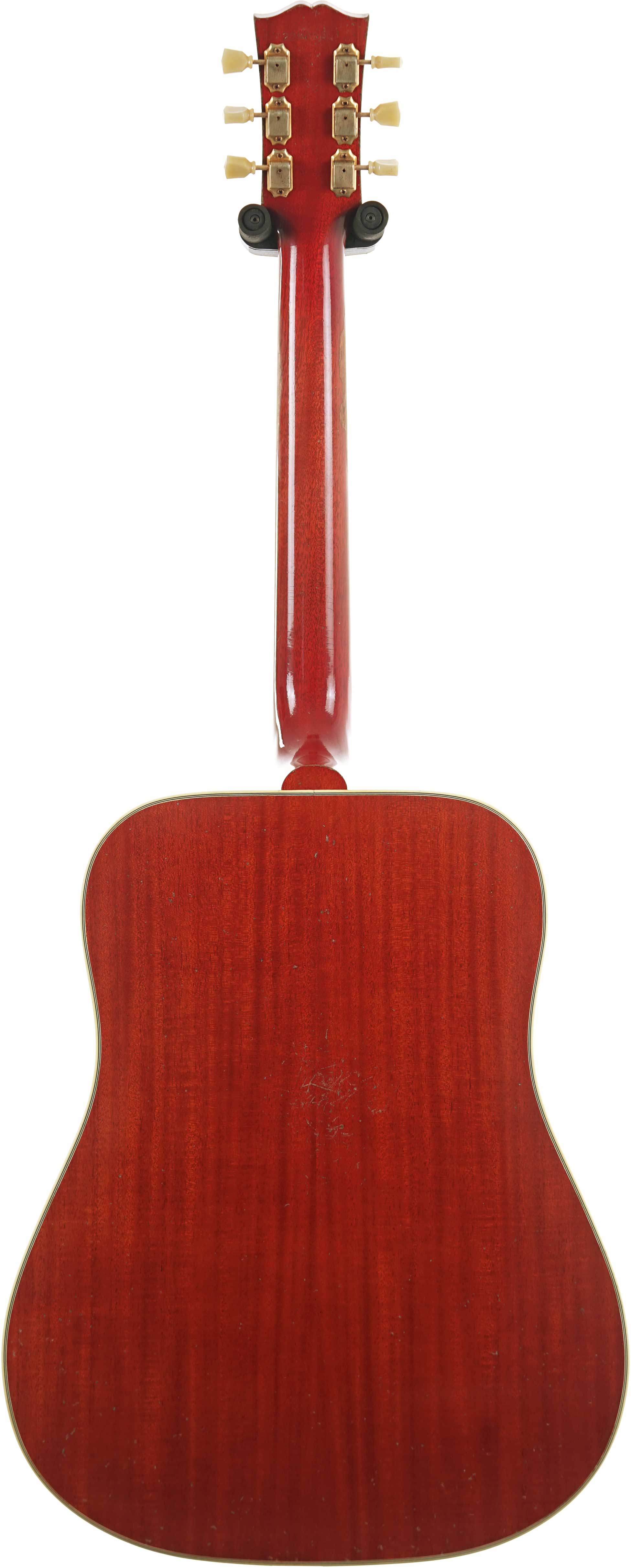 Gibson 1960 Hummingbird Heavy Aged Washed Cherry Sunburst #22905041