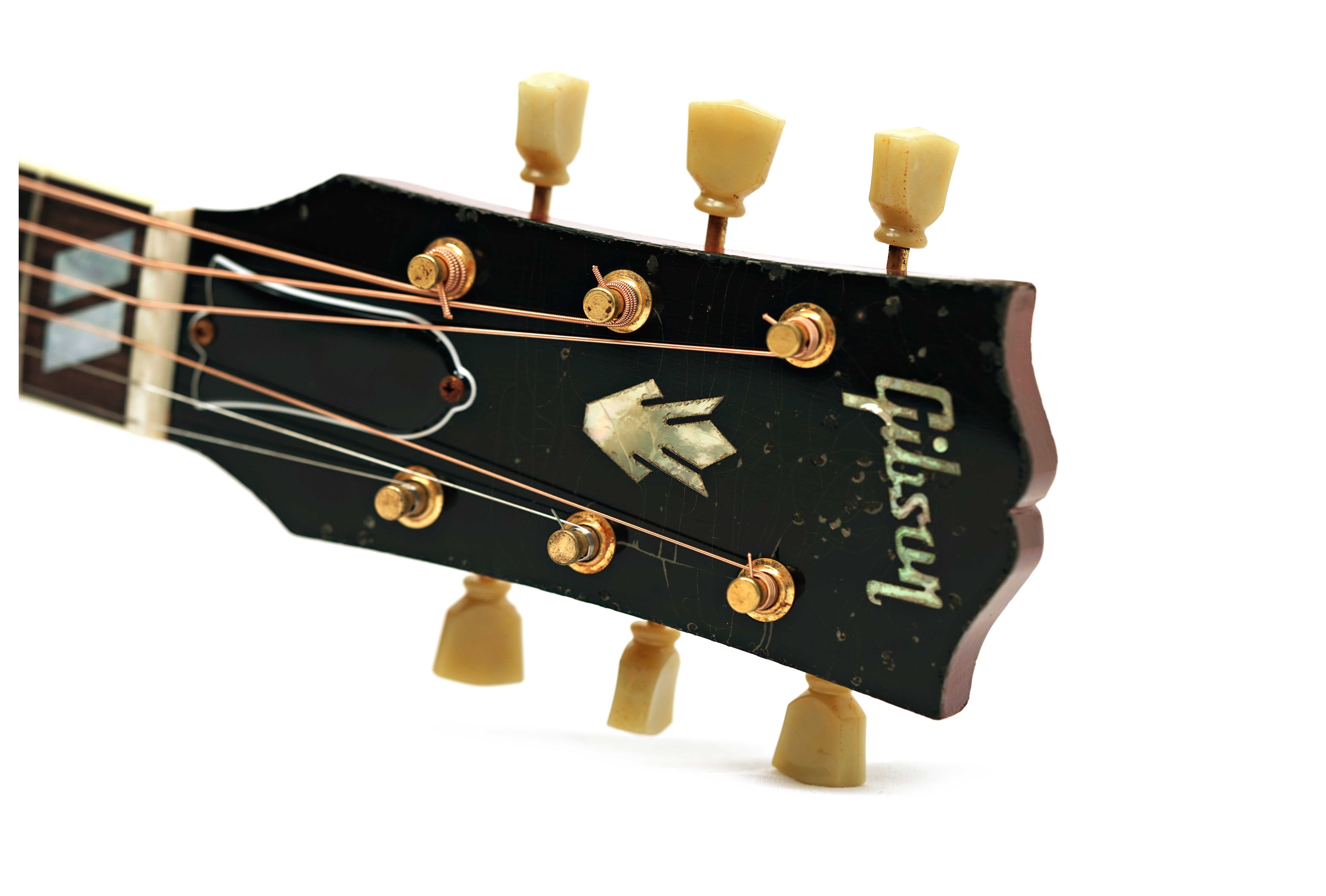 Gibson 1960 Hummingbird Heavy Aged Washed Cherry Sunburst #22905041