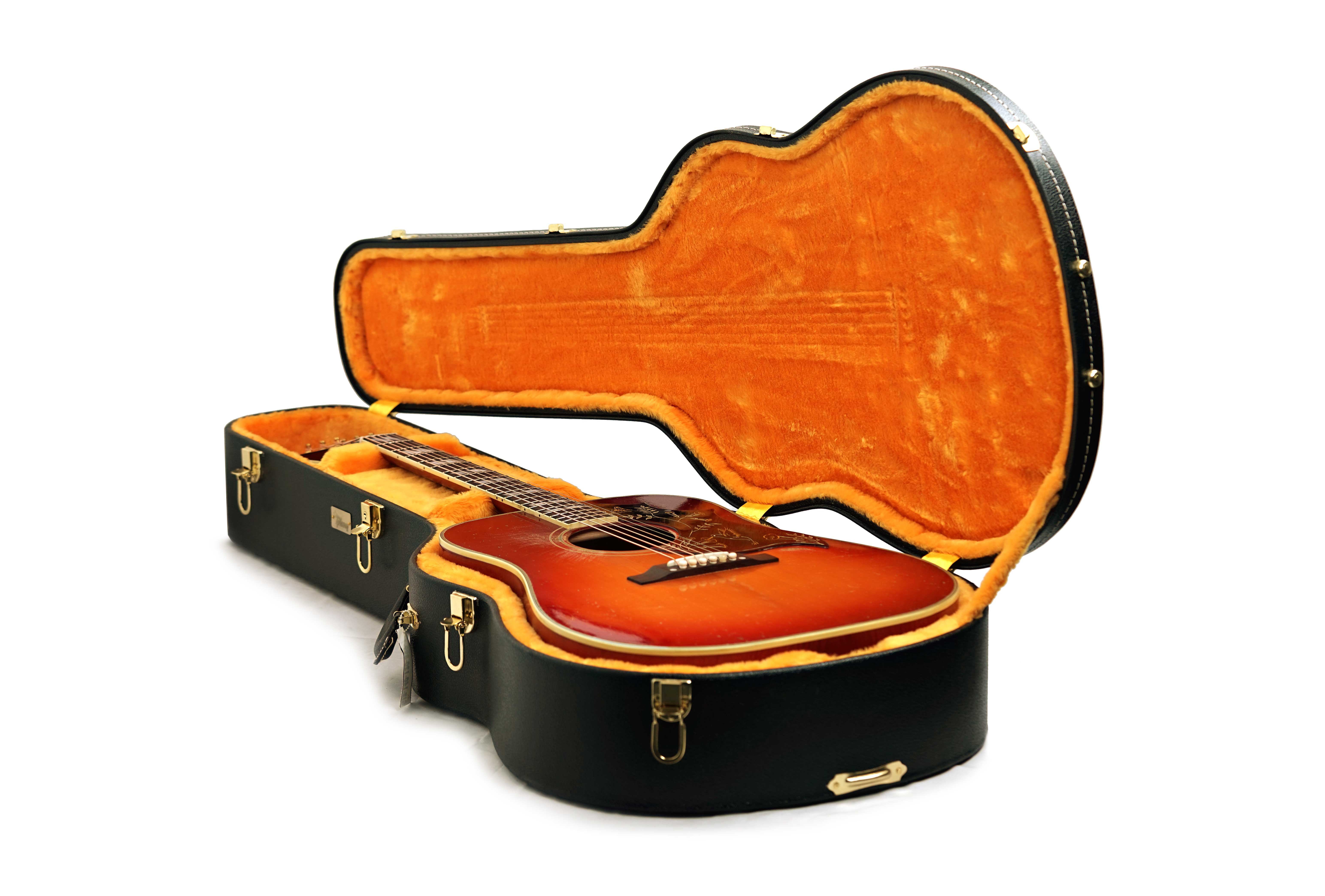 Gibson 1960 Hummingbird Heavy Aged Washed Cherry Sunburst #22905041