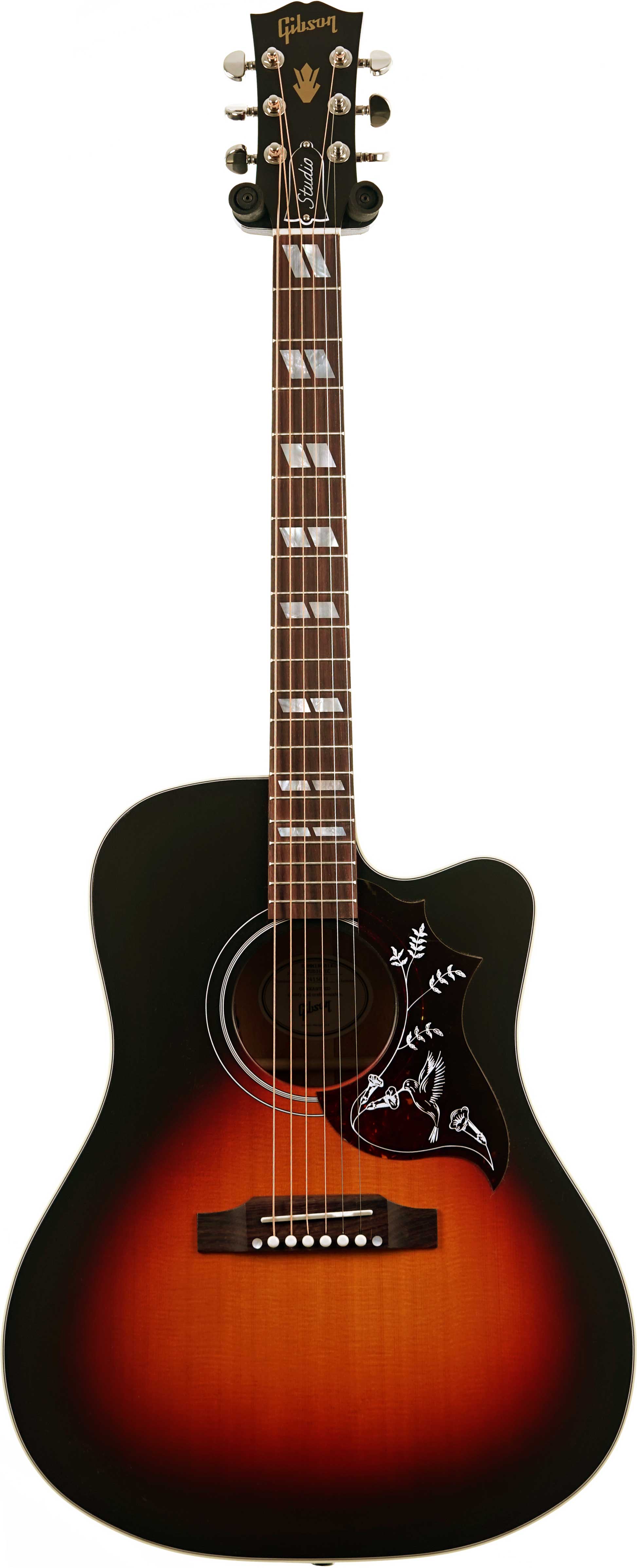 Gibson Hummingbird Studio EC Tri-Burst Satin #22415021