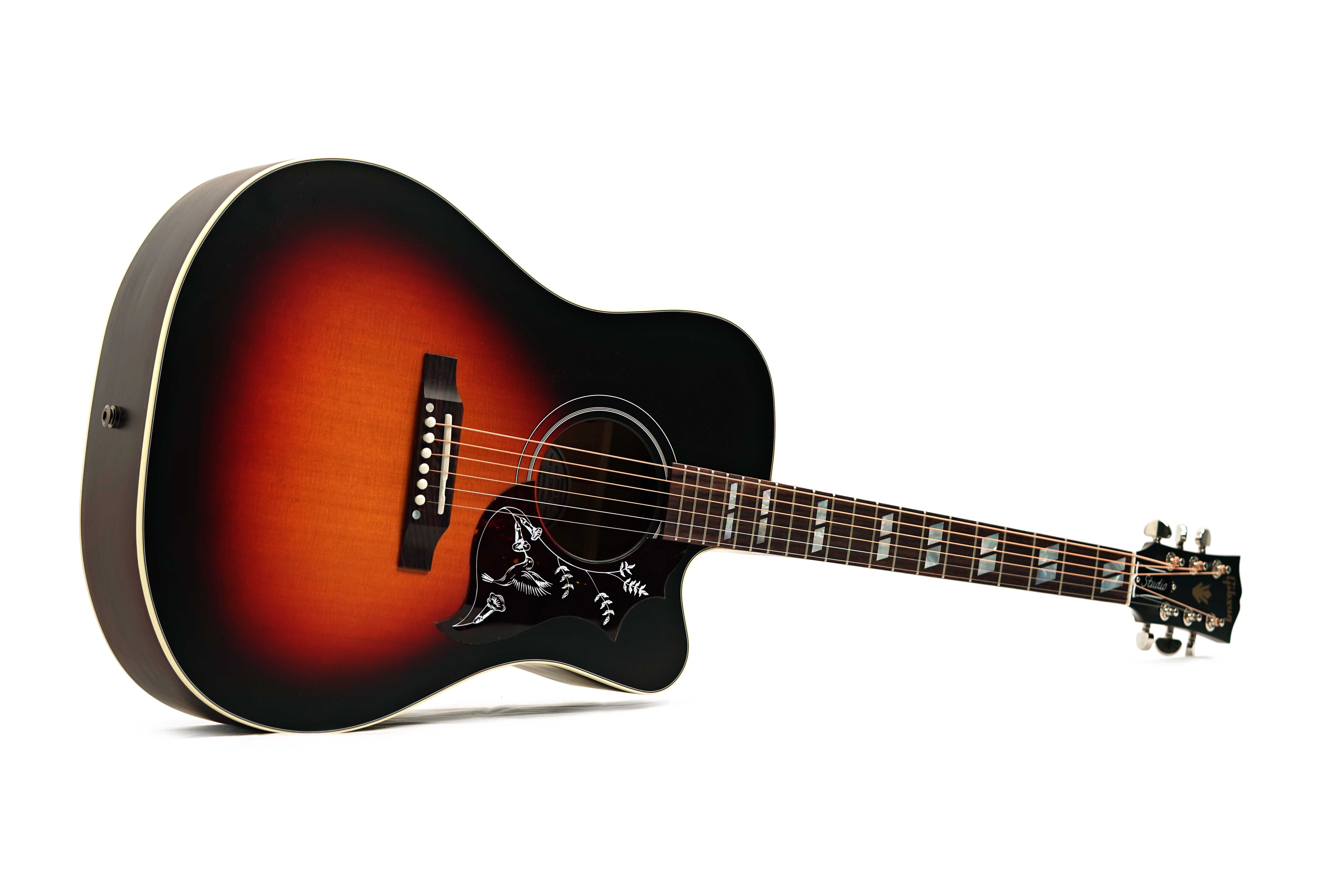 Gibson Hummingbird Studio EC Tri-Burst Satin #22415021