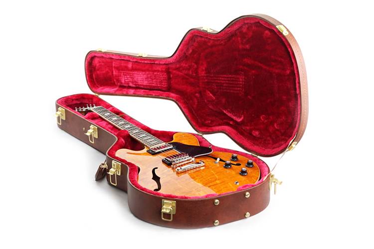 Gibson ES-335 Figured Honey Amber #202850319 Gibson ES-335 Figured Honey Amber #202850319