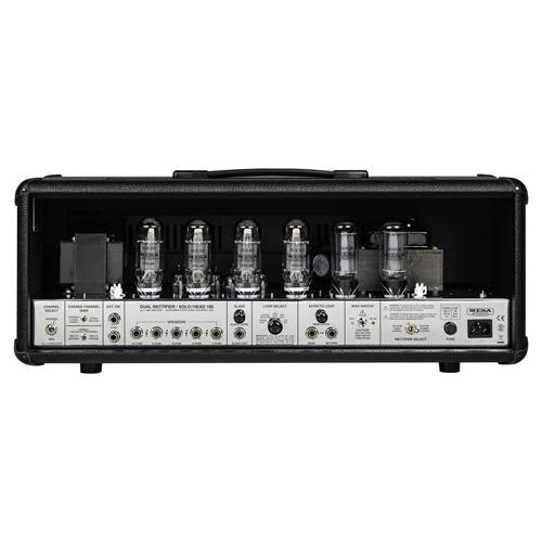 Mesa Boogie Dual Rectifier 90s 2-Channel Black Bronco/Chrome Chassis Valve Amp Head Mesa Boogie Dual Rectifier 90s 2-Channel Black Bronco/Chrome Chassis Valve Amp Head