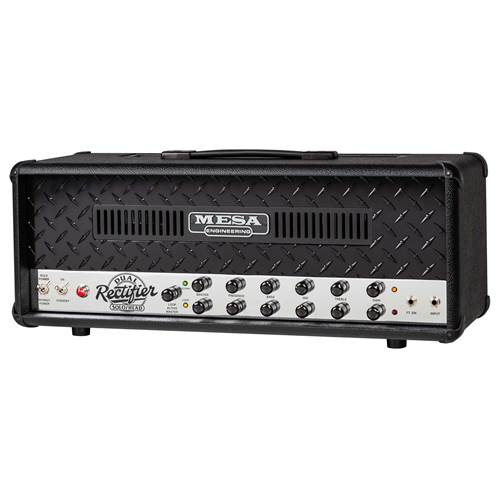 Mesa Boogie Dual Rectifier 90s 2-Channel Black Bronco/Chrome Chassis Valve Amp Head Mesa Boogie Dual Rectifier 90s 2-Channel Black Bronco/Chrome Chassis Valve Amp Head