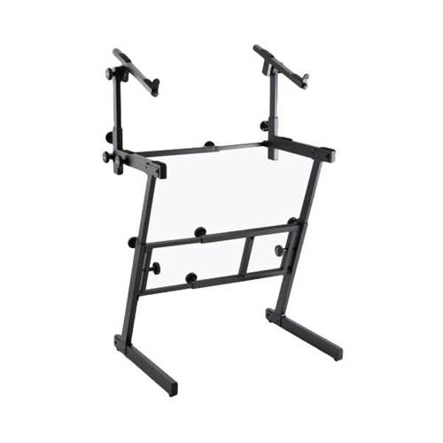 On Stage Pro Heavy Duty Folding Z Keyboard Stand with 2nd Tier On Stage Pro Heavy Duty Folding Z Keyboard Stand with 2nd Tier