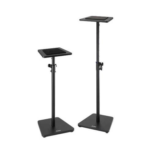 On Stage Wood Monitor Stands Black Pair On Stage Wood Monitor Stands Black Pair