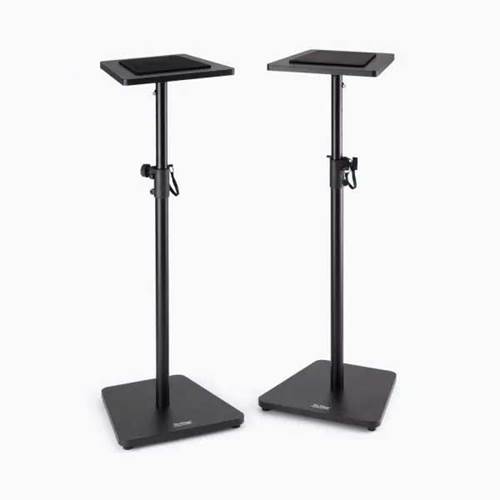 On Stage Wood Monitor Stands Black Pair On Stage Wood Monitor Stands Black Pair