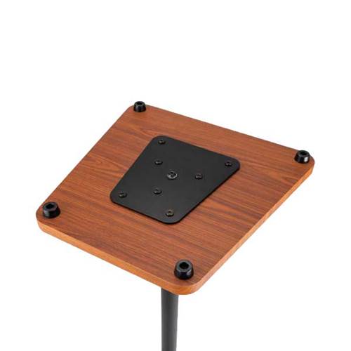 On Stage Wood Monitor Stands Rosewood Pair On Stage Wood Monitor Stands Rosewood Pair