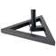 On Stage Studio Monitor Stands Pair Front View