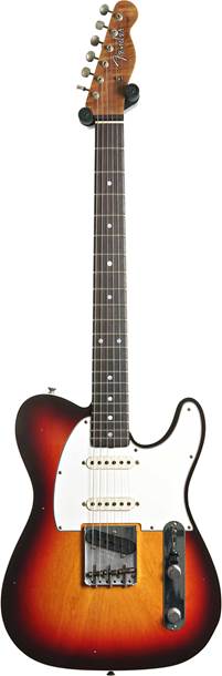 Fender Custom Shop Limited Edition Hotshot Telecaster Journeyman Relic Chocolate 3 Tone Sunburst