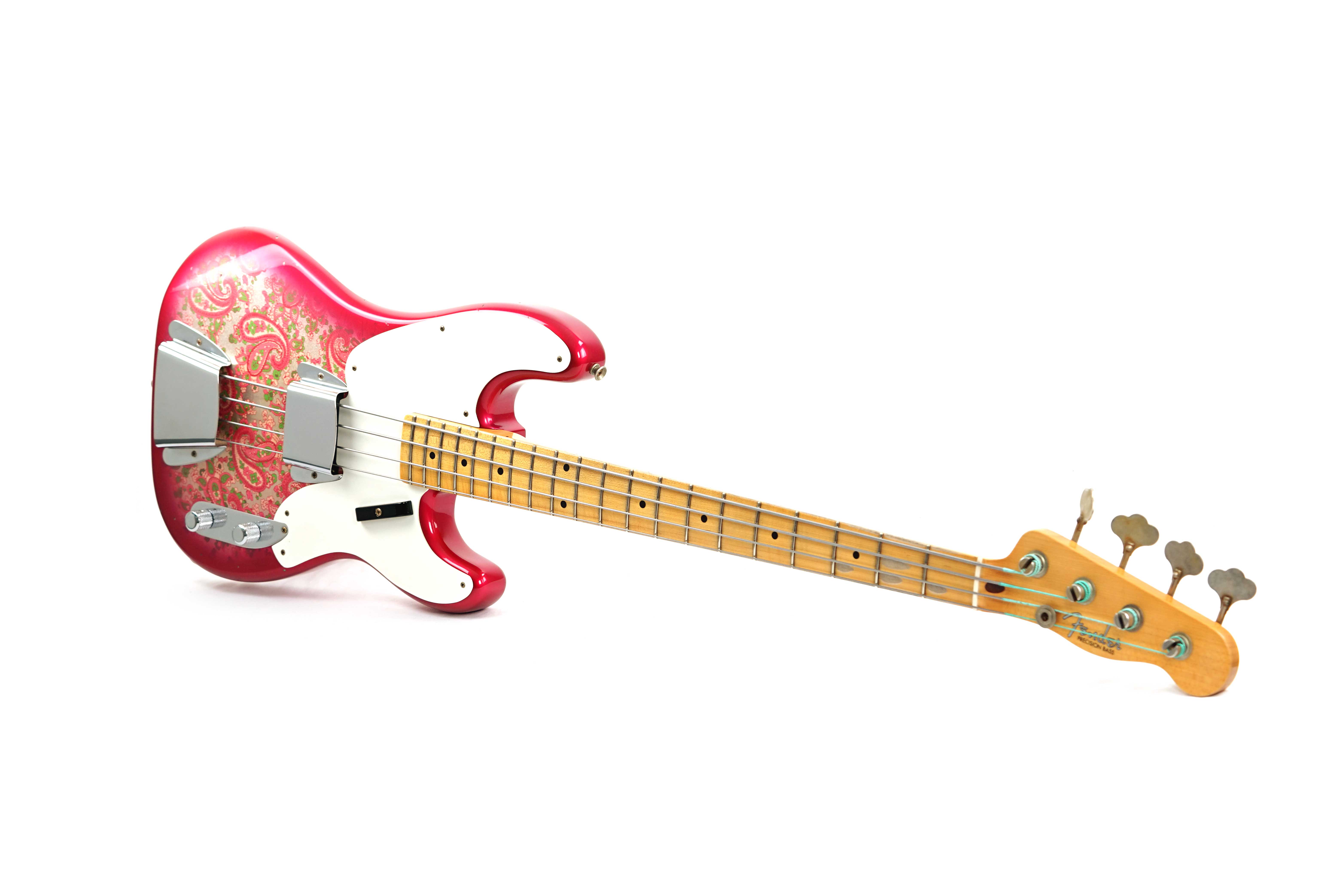 Fender Custom Shop Limited Edition 1954 Precision Bass Journeyman Relic Pink Paisley