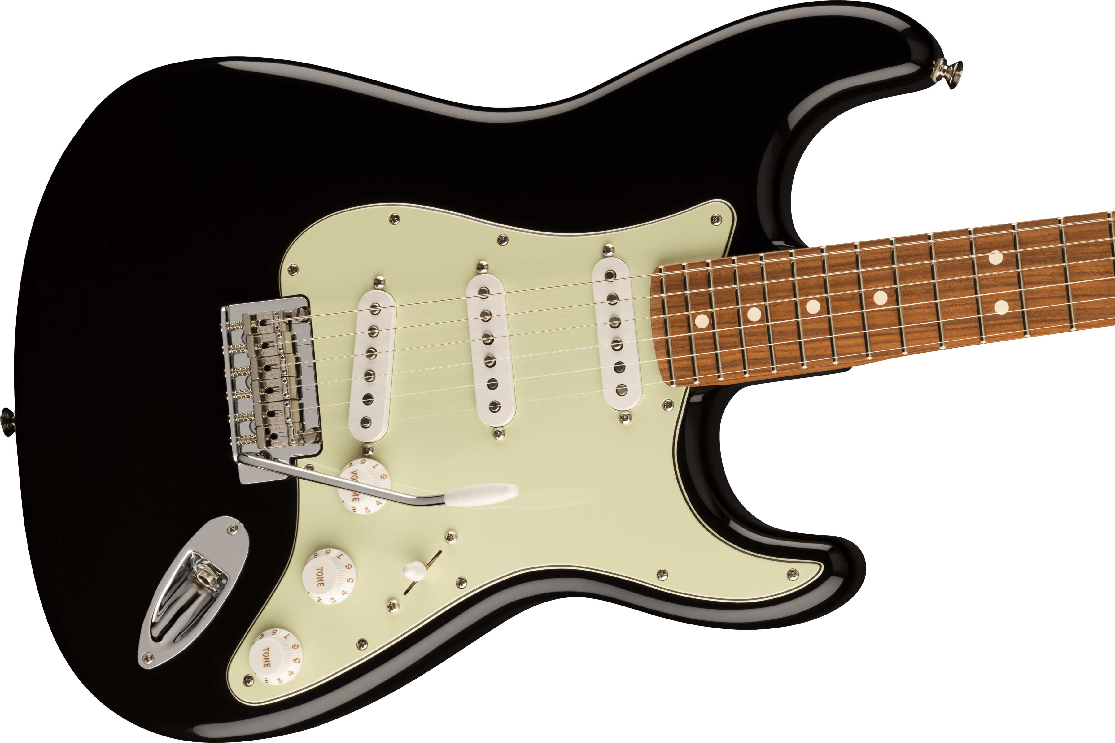 Fender Limited Edition Player Stratocaster Pau Ferro Fingerboard Black with Custom Shop Pickups