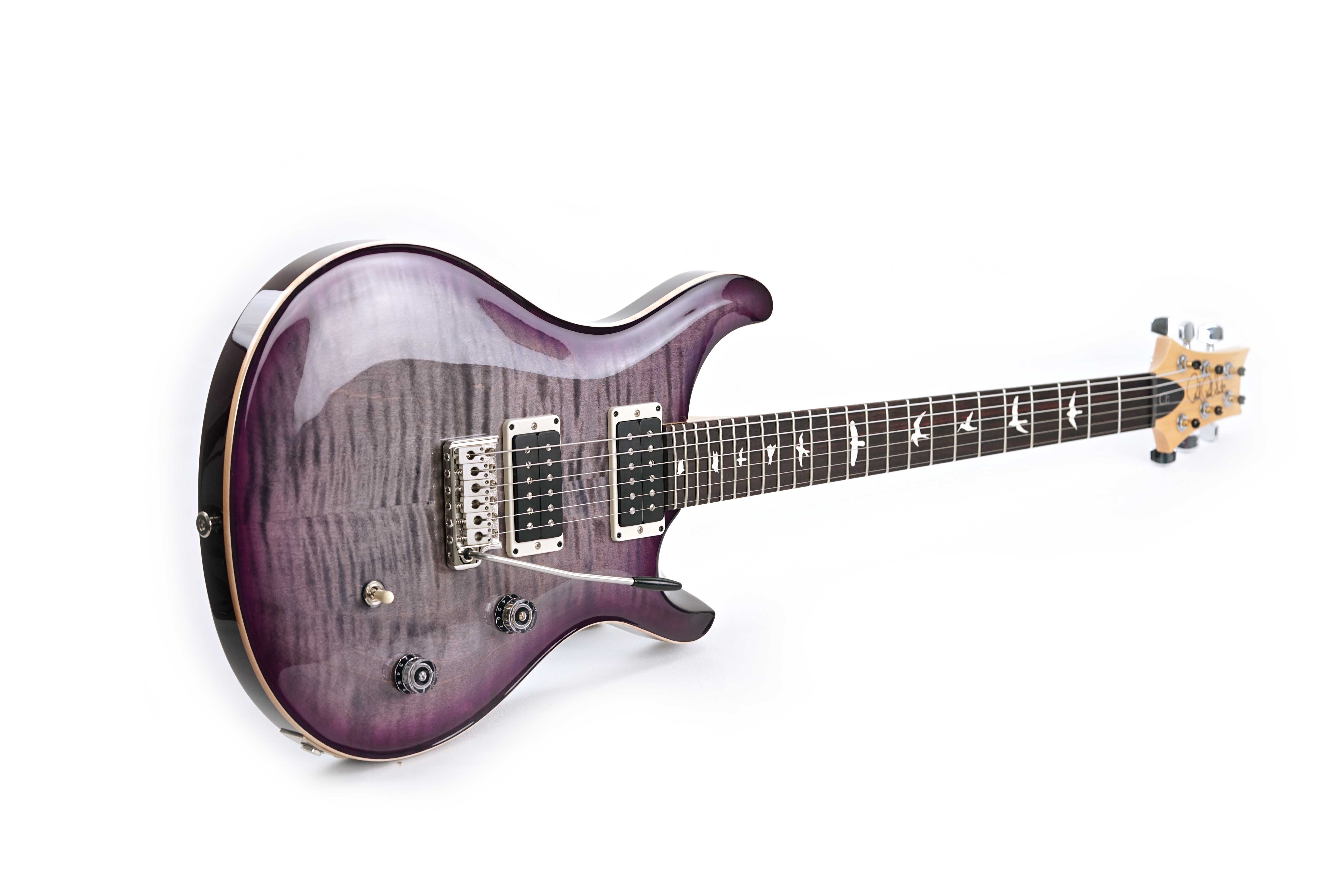 PRS CE24 Faded Grey Black Purple Burst