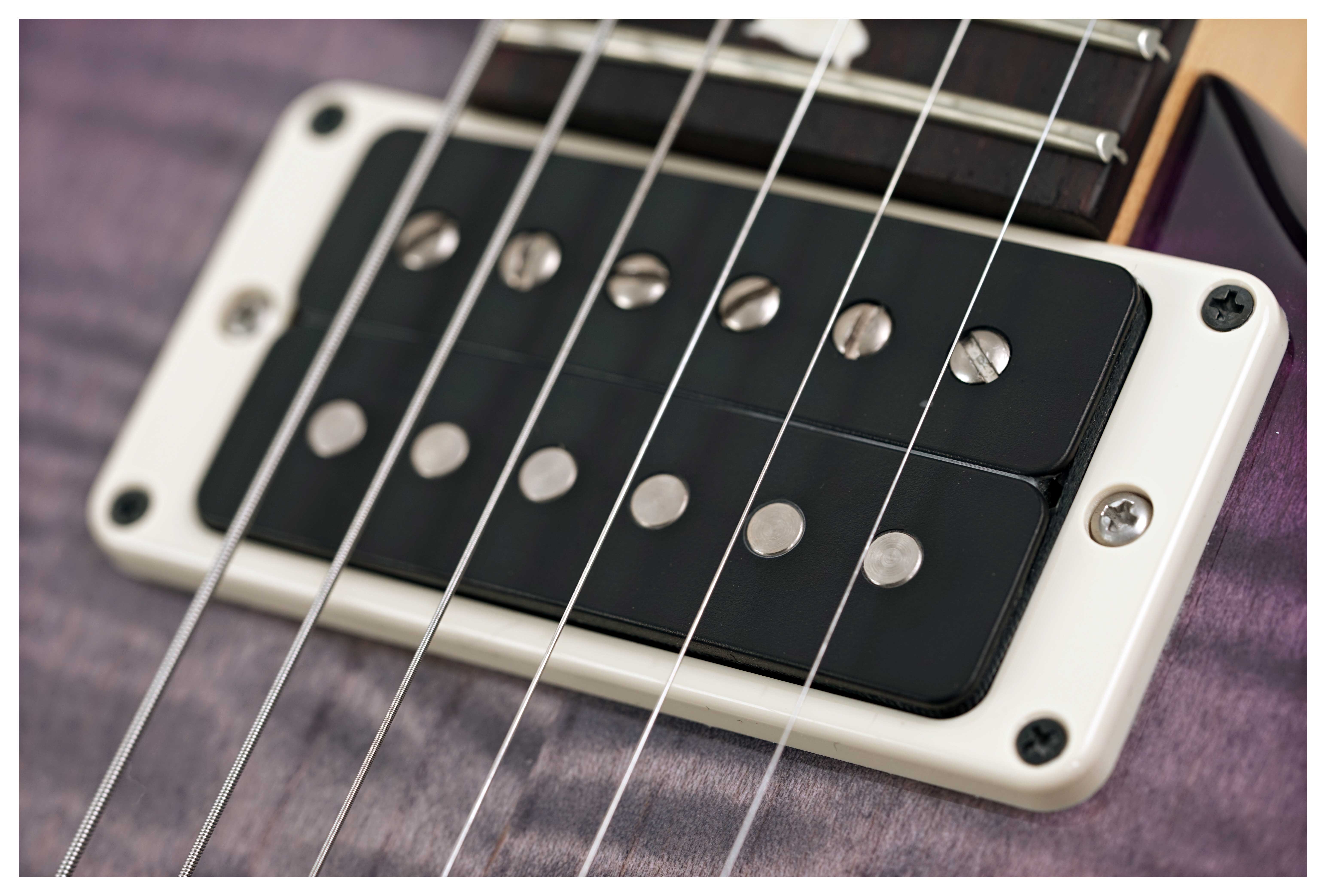 PRS CE24 Faded Grey Black Purple Burst