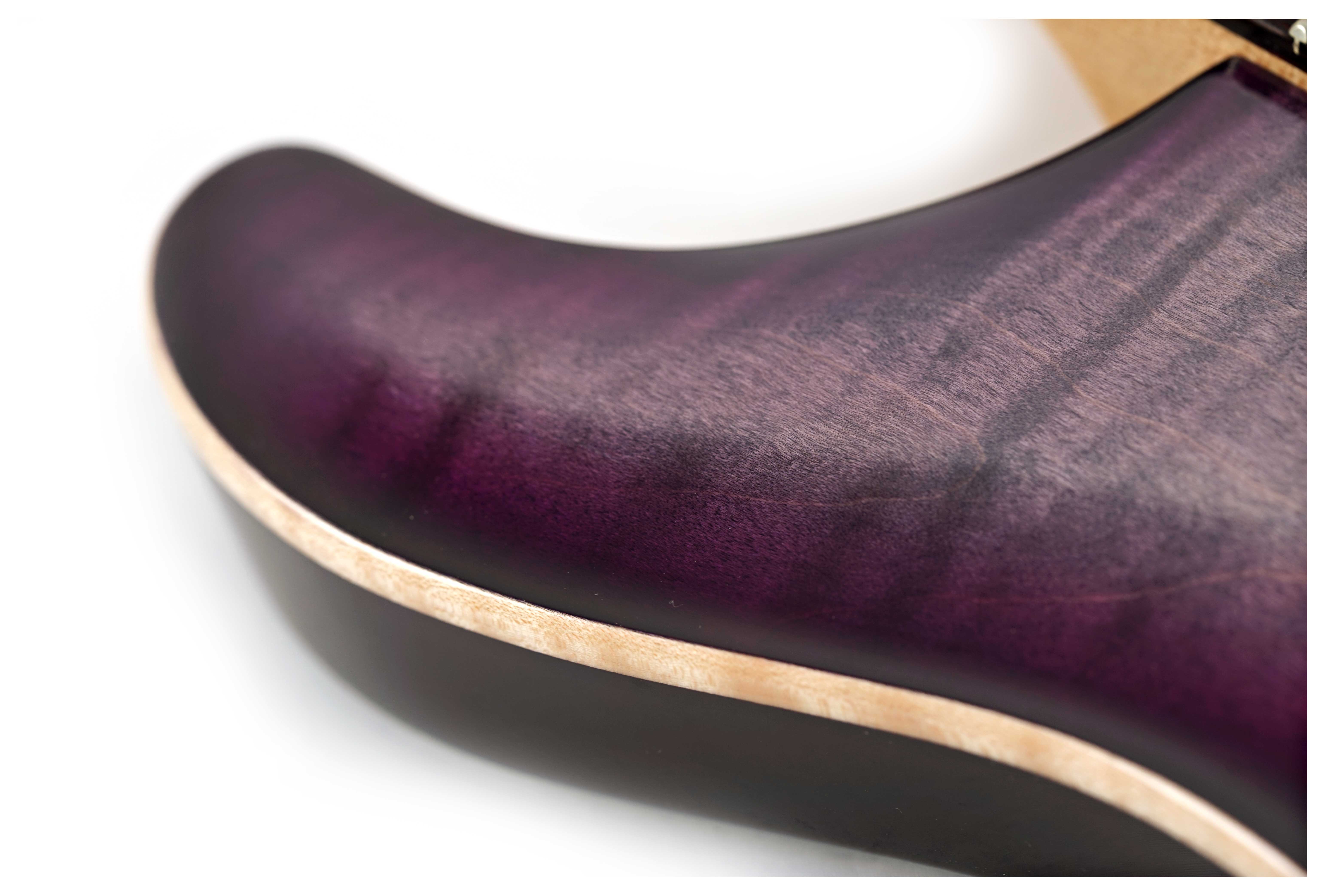 PRS CE24 Faded Grey Black Purple Burst