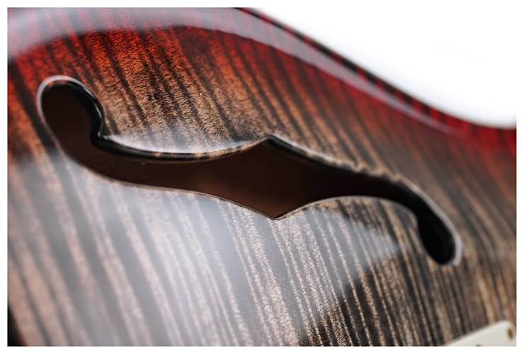 PRS Special Semi Hollow 10 Top Charcoal Cherry Burst PRS Special Semi Hollow 10 Top Charcoal Cherry Burst