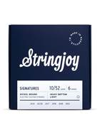 Stringjoy Signatures Heavy Bottom Light Gauge Nickel Wound Electric Strings 10-52