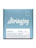 Stringjoy Orbiters Balanced Light Gauge Coated Nickel Wound Electric Strings 10-48
