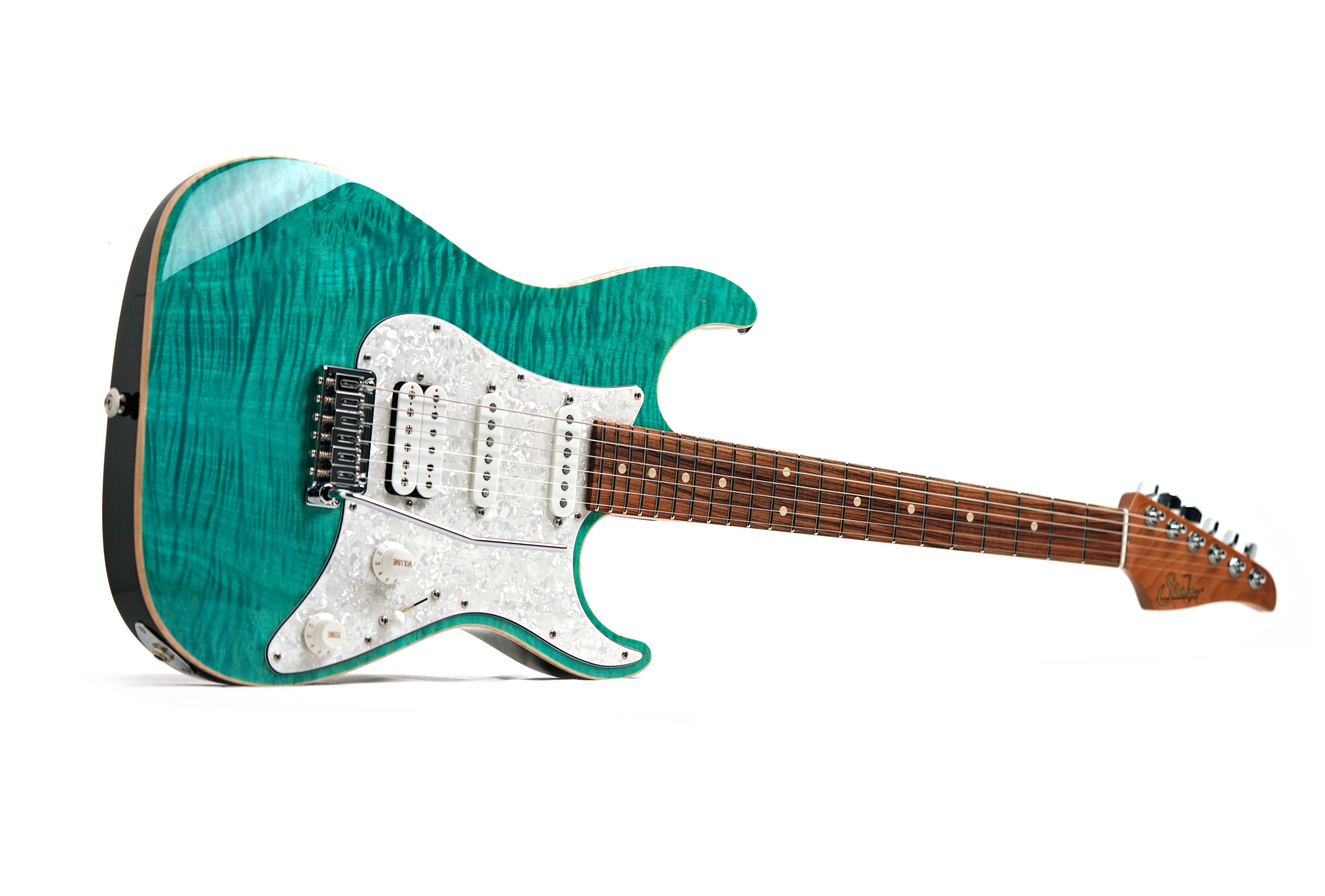 Suhr Standard Plus Bahama Blue Pau Ferro Fingerboard #87637