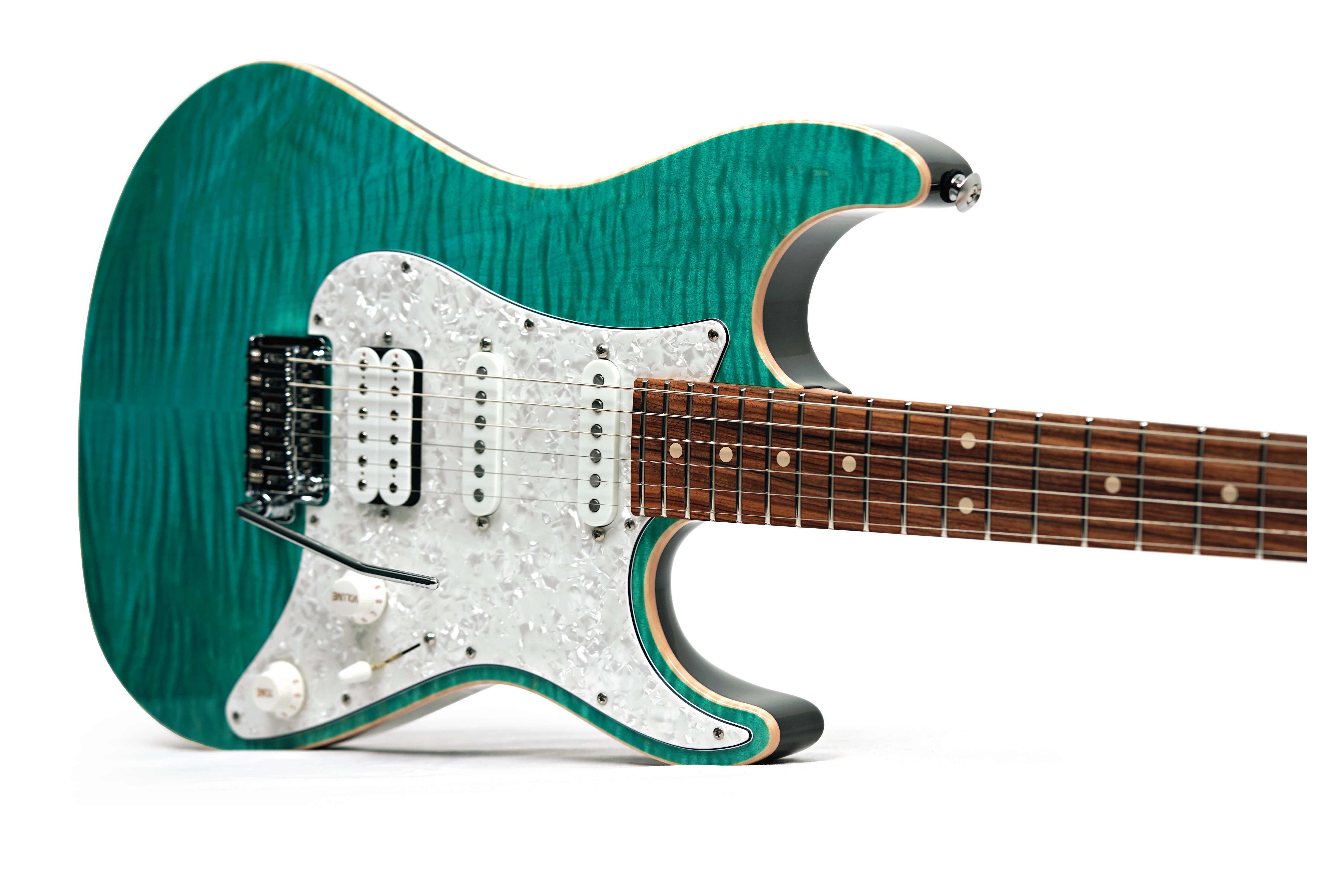 Suhr Standard Plus Bahama Blue Pau Ferro Fingerboard #87637