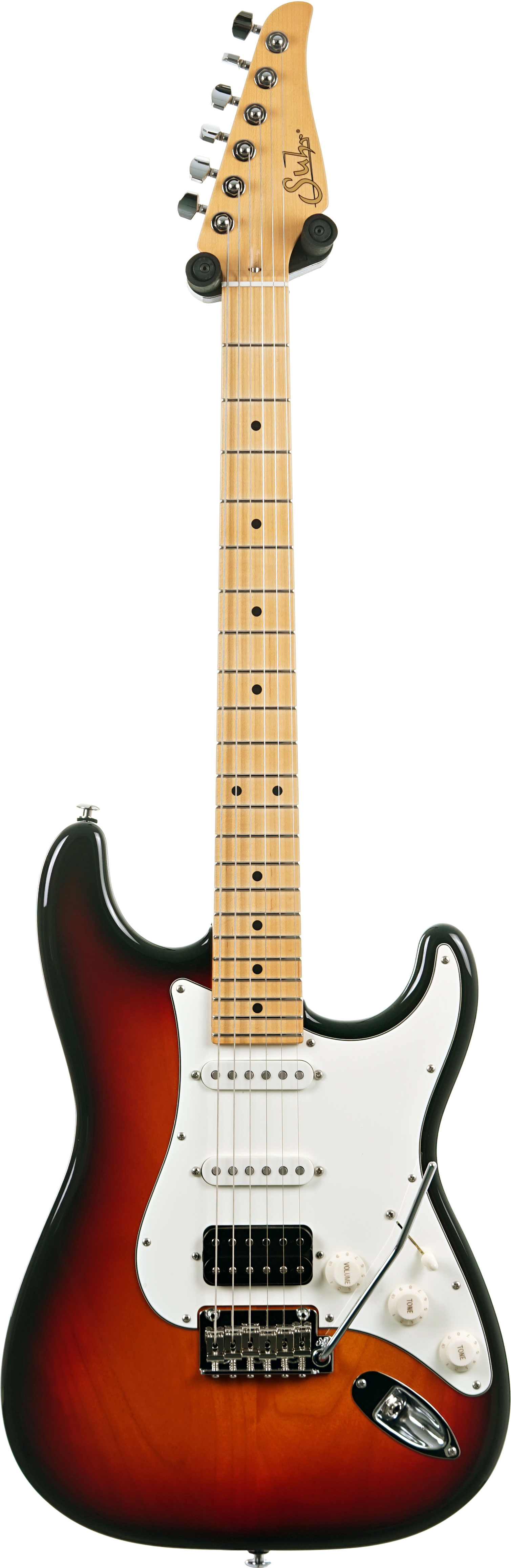 Suhr Classic S 3 Tone Burst HSS Maple Fingerboard #87630