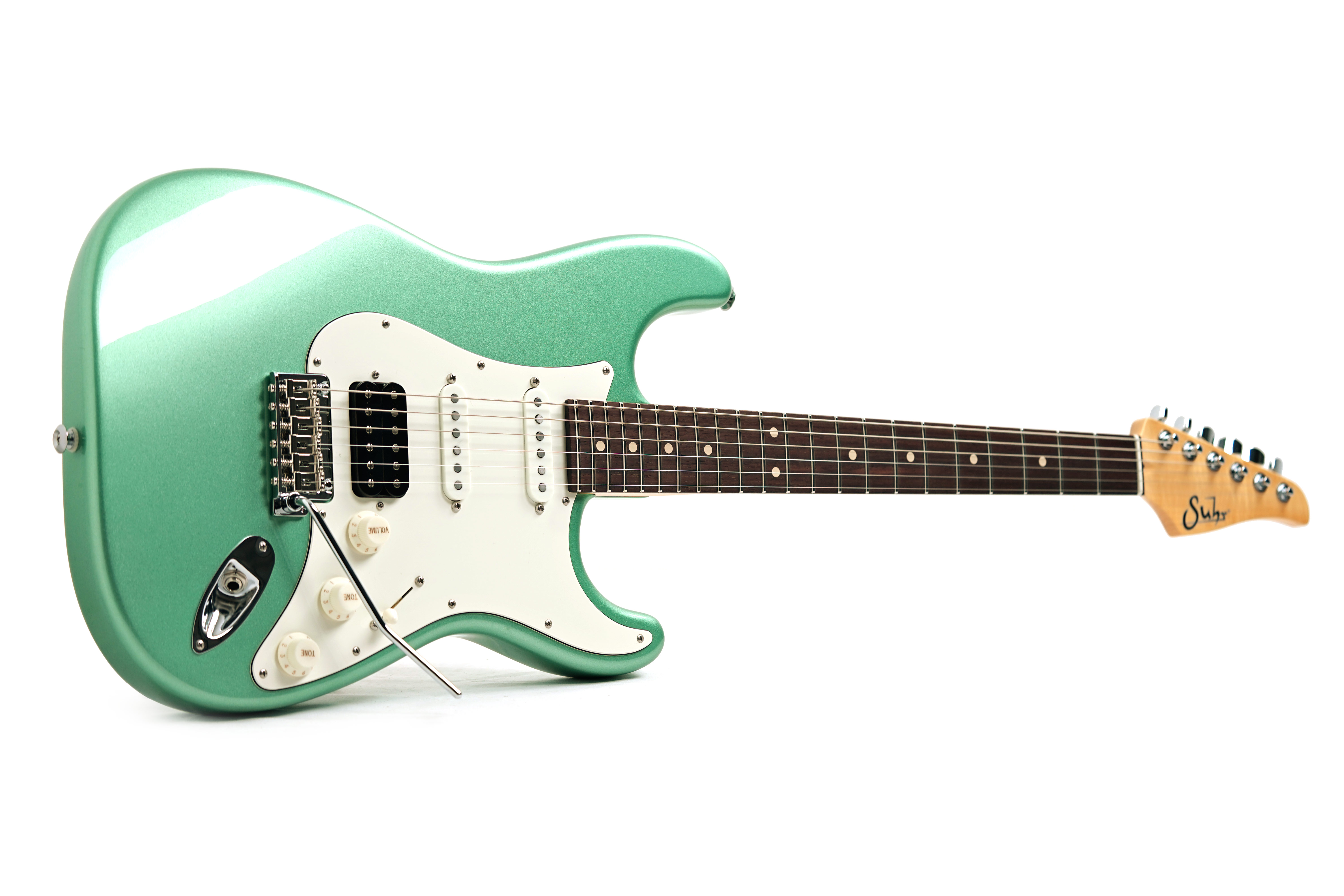 Suhr Classic S HSS Cactus Green Metallic Rosewood Fignerboard SSCII #87631