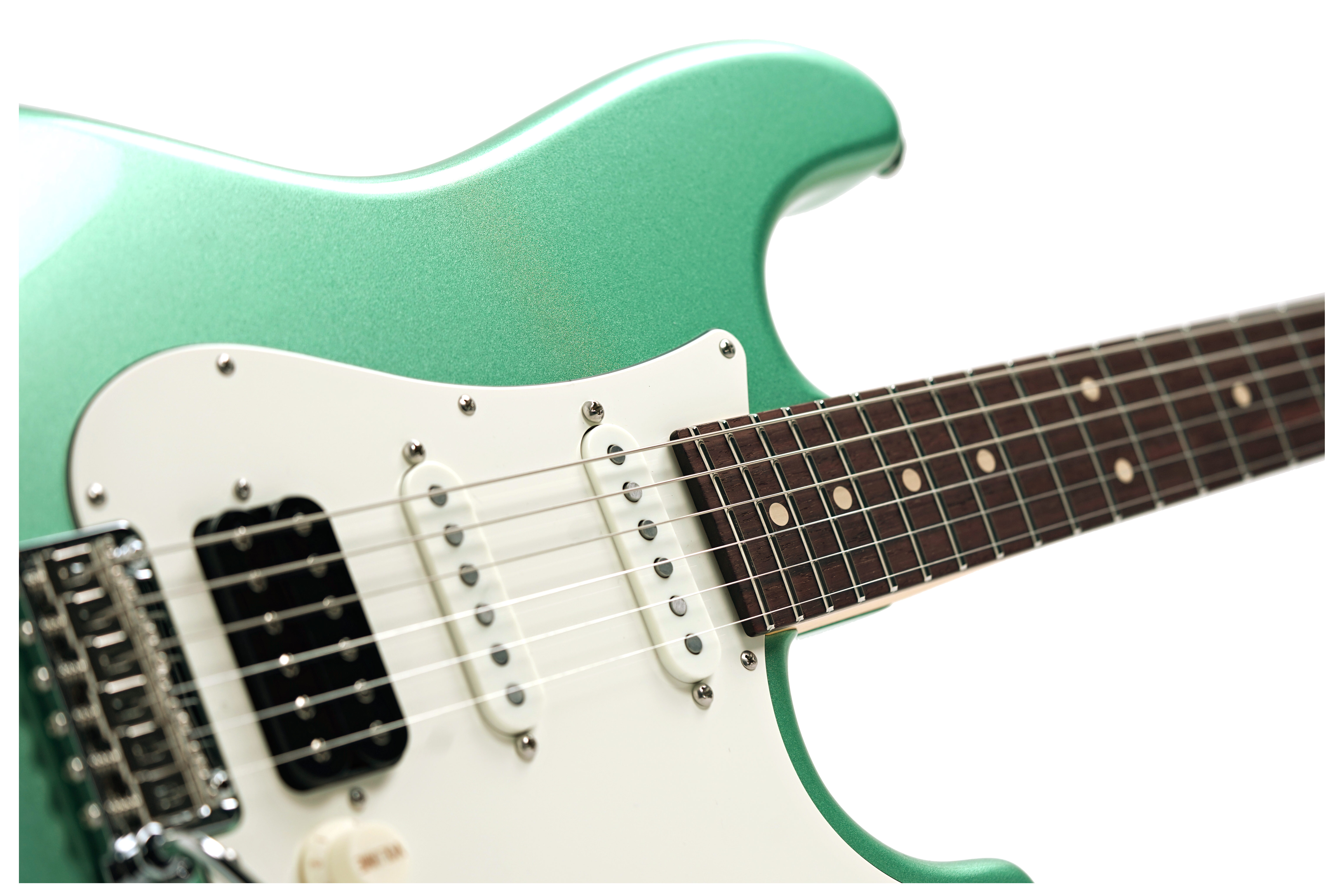 Suhr Classic S HSS Cactus Green Metallic Rosewood Fignerboard SSCII #87631
