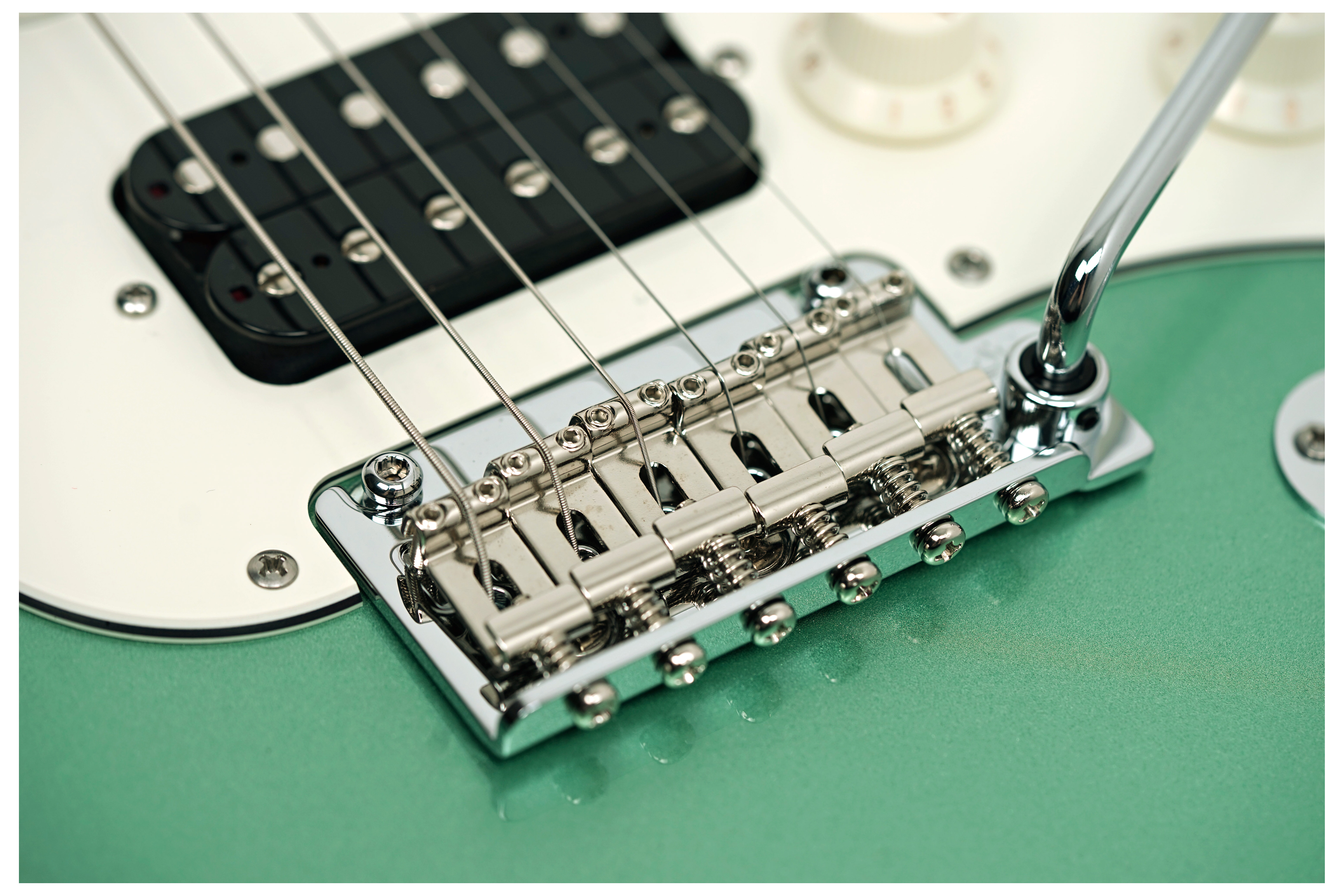 Suhr Classic S HSS Cactus Green Metallic Rosewood Fignerboard SSCII #87631