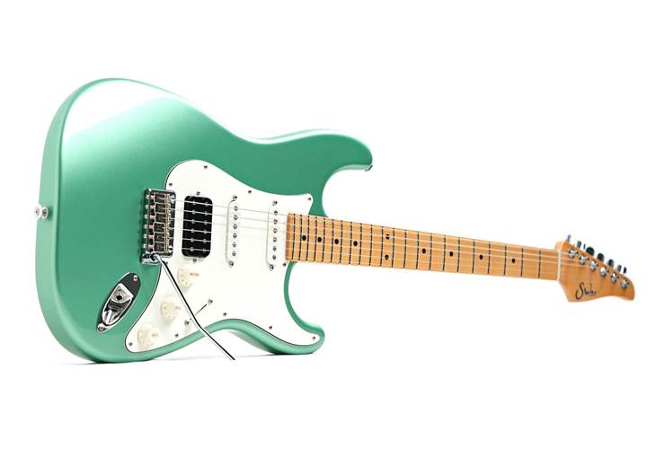 Suhr Classic S HSS Cactus Green Metallic Maple Fingerboard SSCII #87617 Suhr Classic S HSS Cactus Green Metallic Maple Fingerboard SSCII #87617