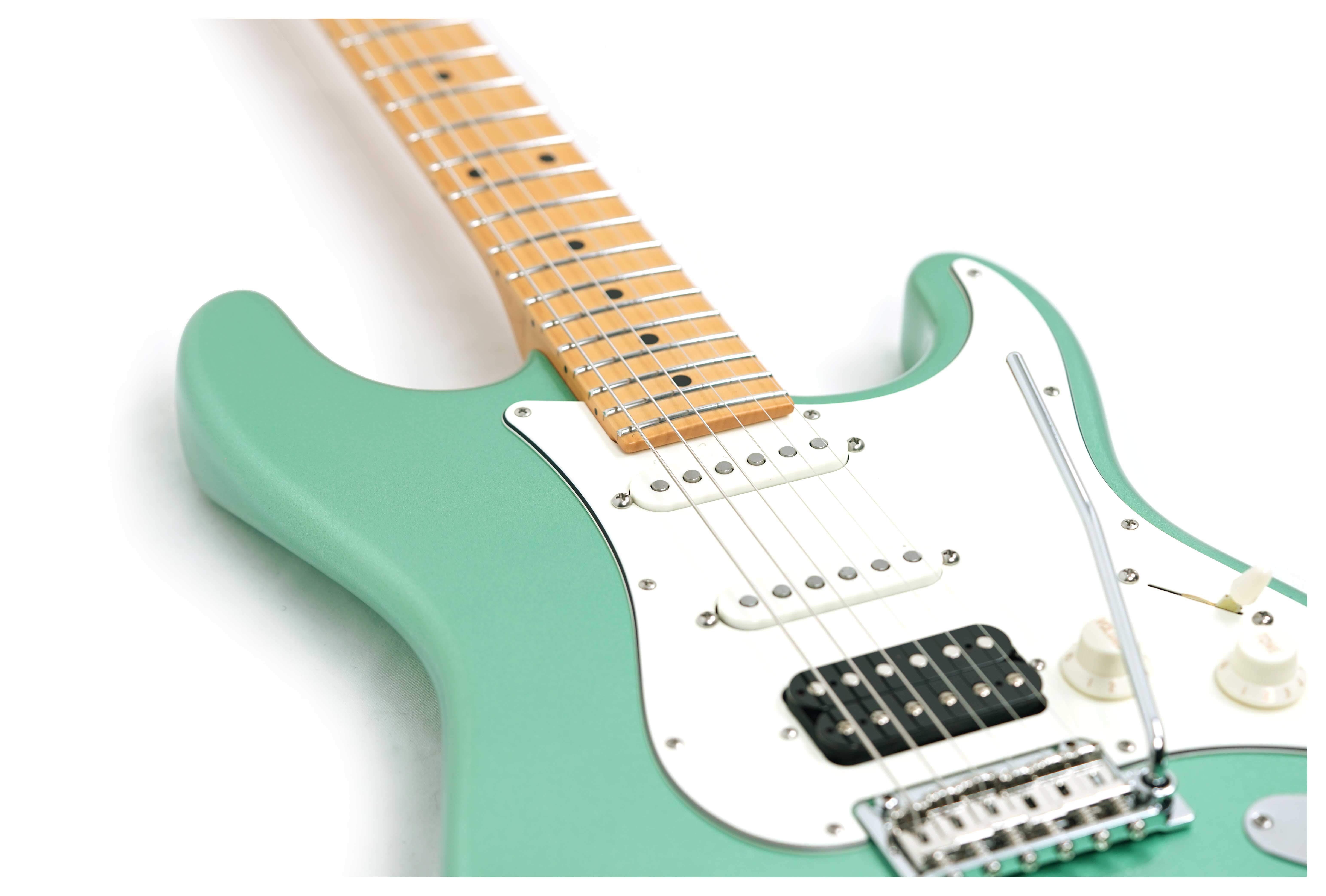 Suhr Classic S HSS Cactus Green Metallic Maple Fingerboard SSCII #87617