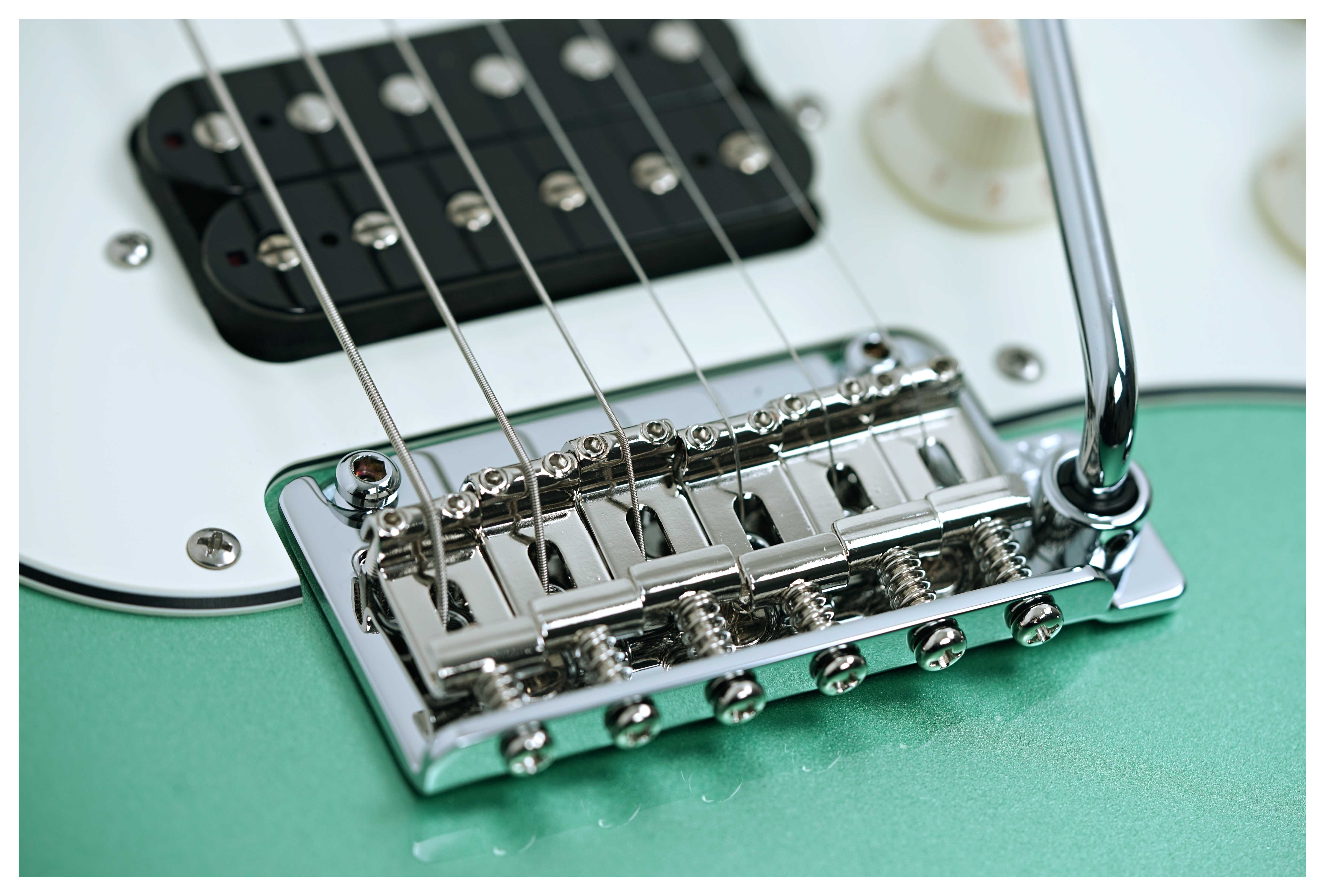 Suhr Classic S HSS Cactus Green Metallic Maple Fingerboard SSCII #87617