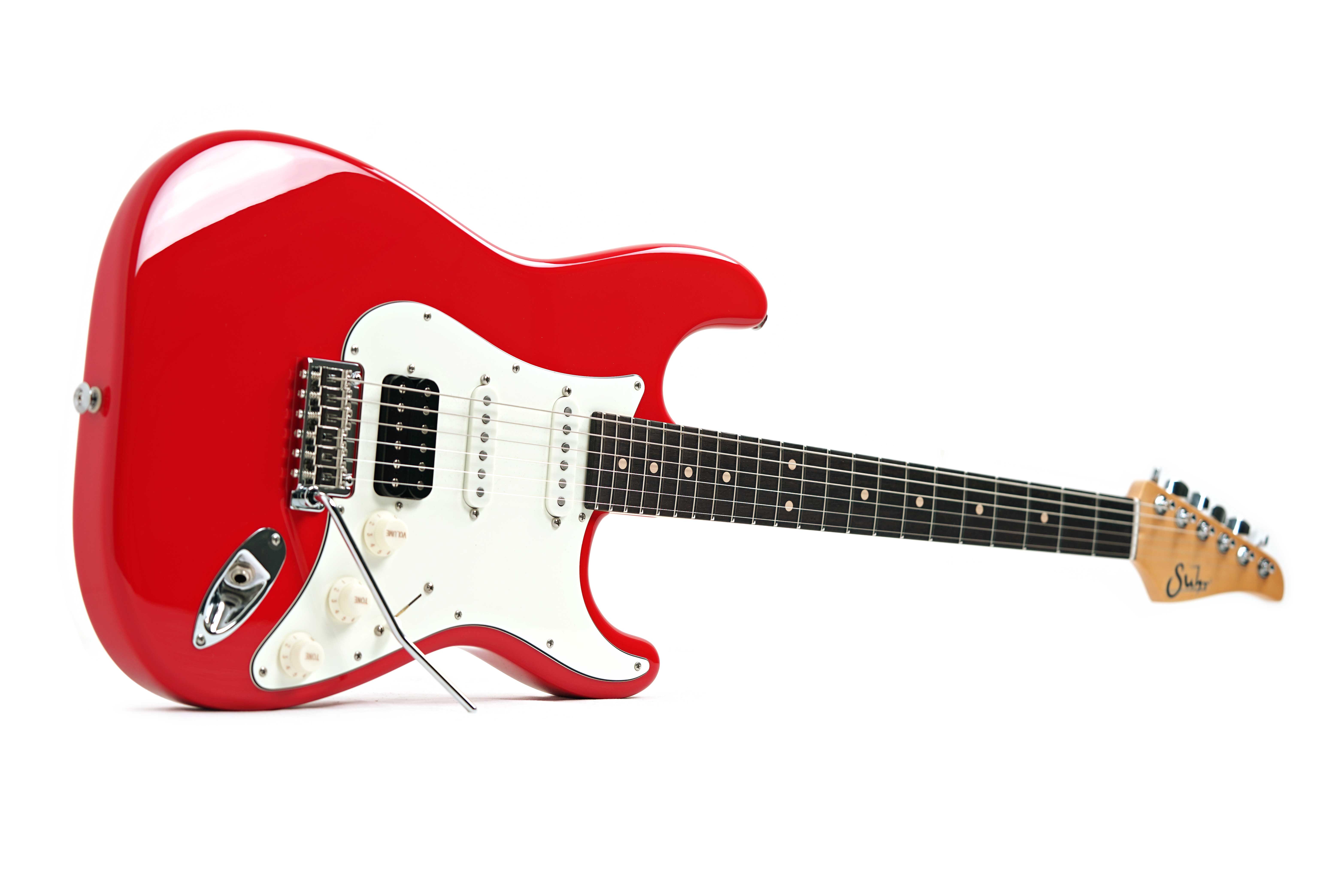 Suhr Classic S HSS Porsche Red Rosewood Fingerboard SSCII #87618