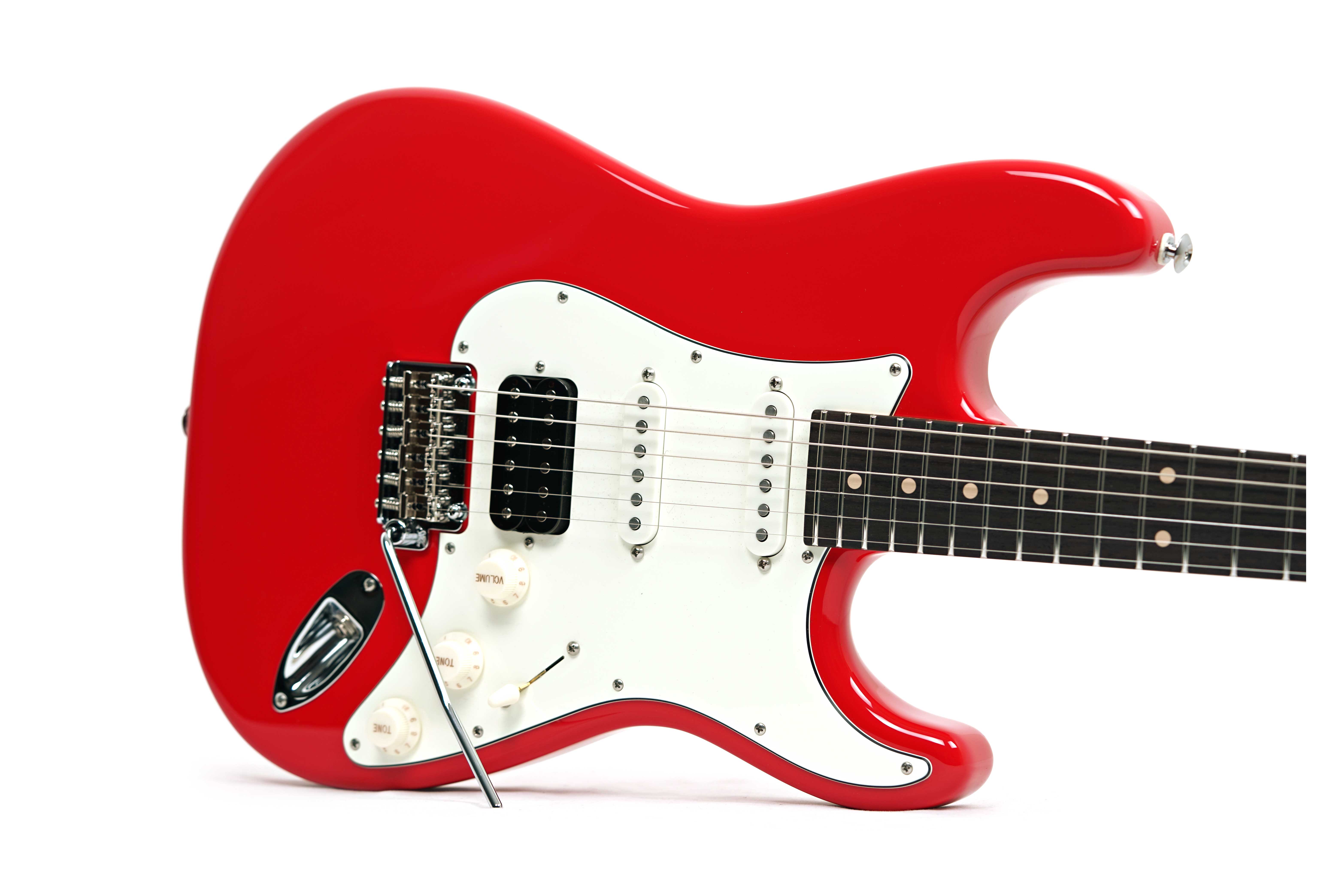 Suhr Classic S HSS Porsche Red Rosewood Fingerboard SSCII #87618