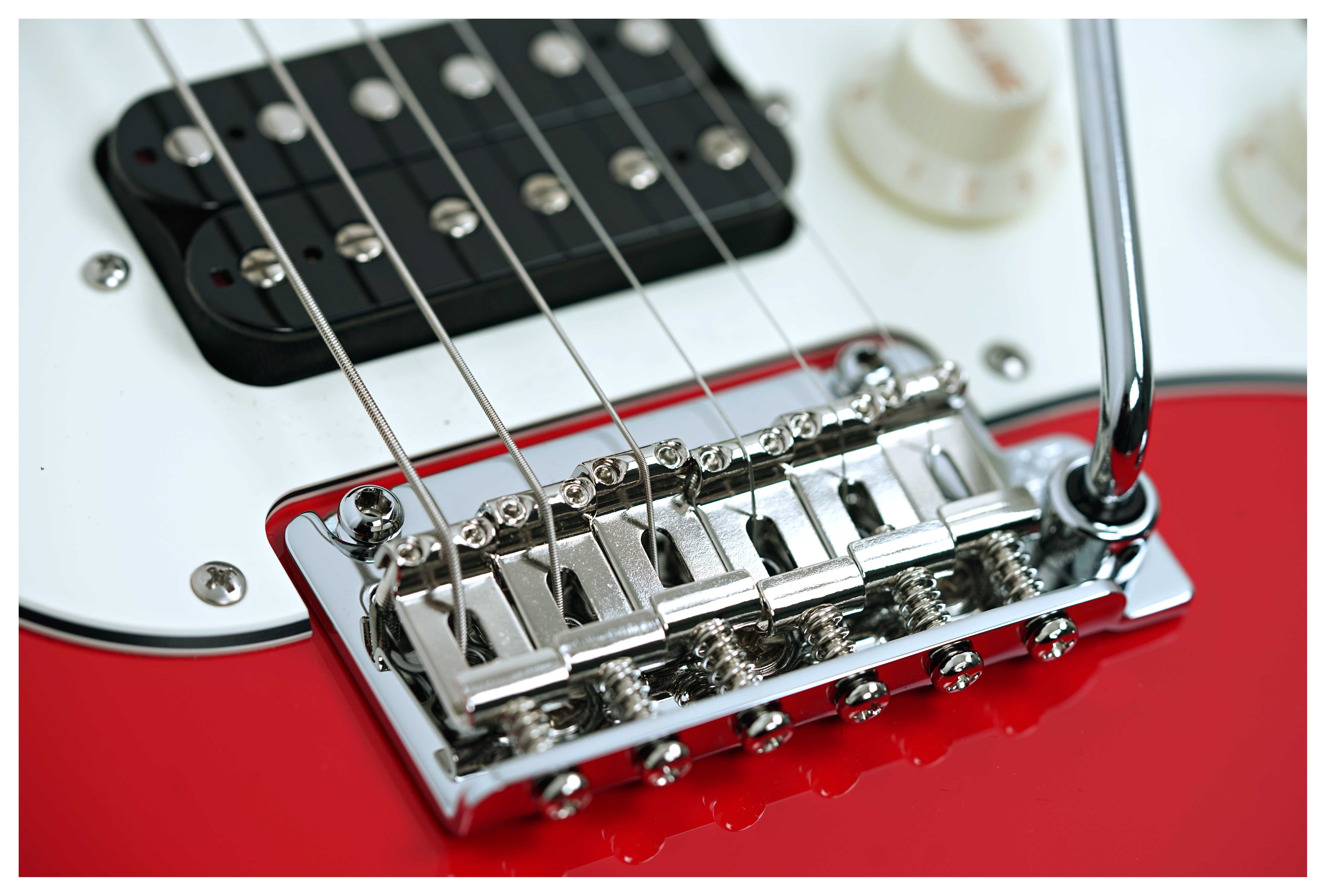 Suhr Classic S HSS Porsche Red Rosewood Fingerboard SSCII #87618