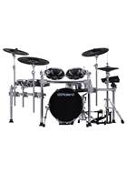 Roland TD716 Kit Flagship V-Drums with V71 Sound Module Chrome Rack-Style Drum Stand