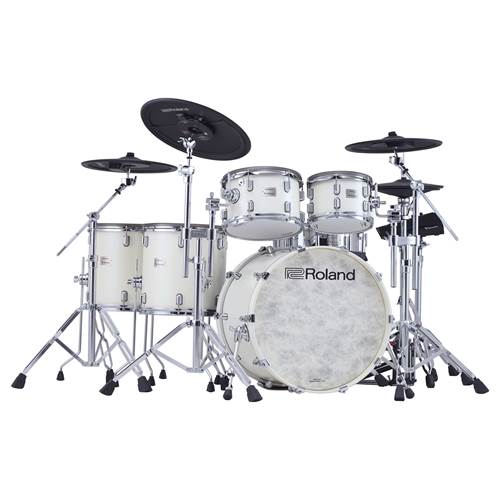 Roland VAD716-2PW Kit Flagship V-Drums Acoustic Design Pearl White Roland VAD716-2PW Kit Flagship V-Drums Acoustic Design Pearl White