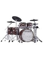 Roland VAD716-SW Kit Flagship V-Drums Acoustic Design Satin Walnut