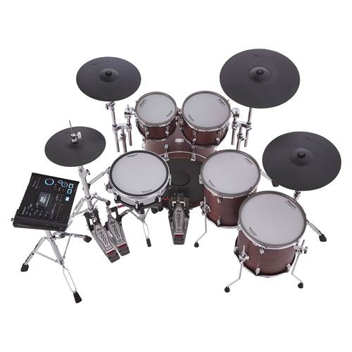 Roland VAD716-SW Kit Flagship V-Drums Acoustic Design Satin Walnut Roland VAD716-SW Kit Flagship V-Drums Acoustic Design Satin Walnut