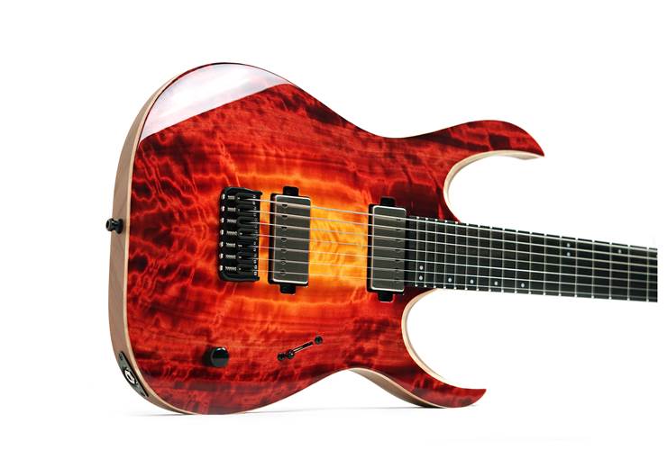 Mayones Duvell Elite 7 Lava Burst #DF2506079 Mayones Duvell Elite 7 Lava Burst #DF2506079