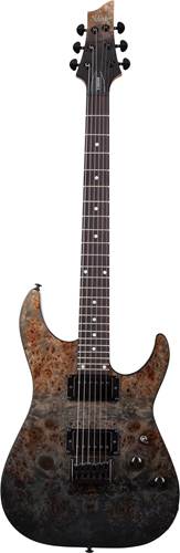 Schecter C-1 Standard Black Fade Burst Burl Schecter C-1 Standard Black Fade Burst Burl