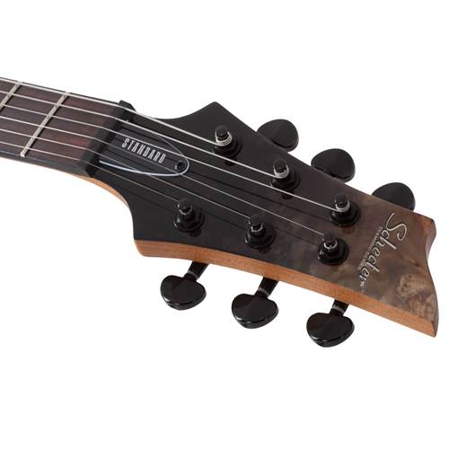 Schecter C-1 Standard Black Fade Burst Burl Schecter C-1 Standard Black Fade Burst Burl