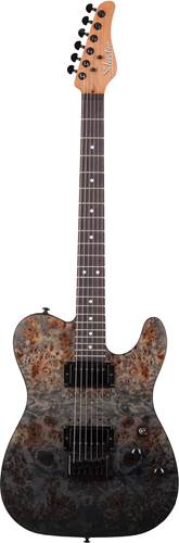 Schecter PT Standard Black Fade Burst Burl Schecter PT Standard Black Fade Burst Burl