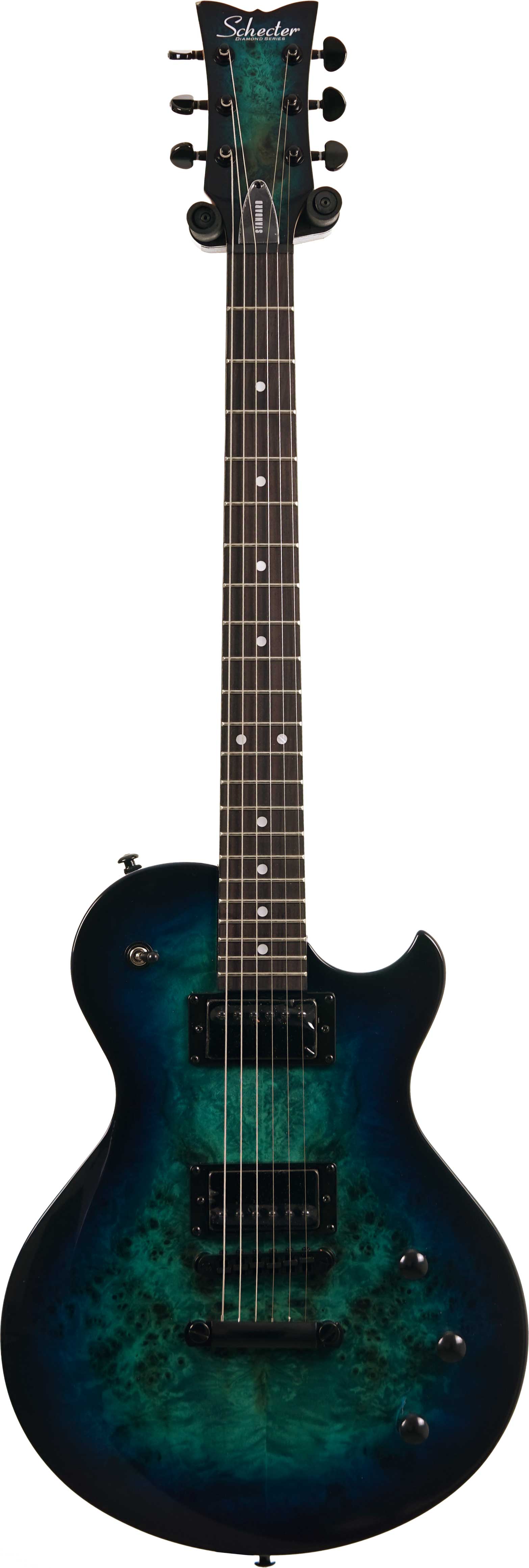 Schecter Solo-II Standard Ocean Blue Burst (Ex-Demo) #ST25120298