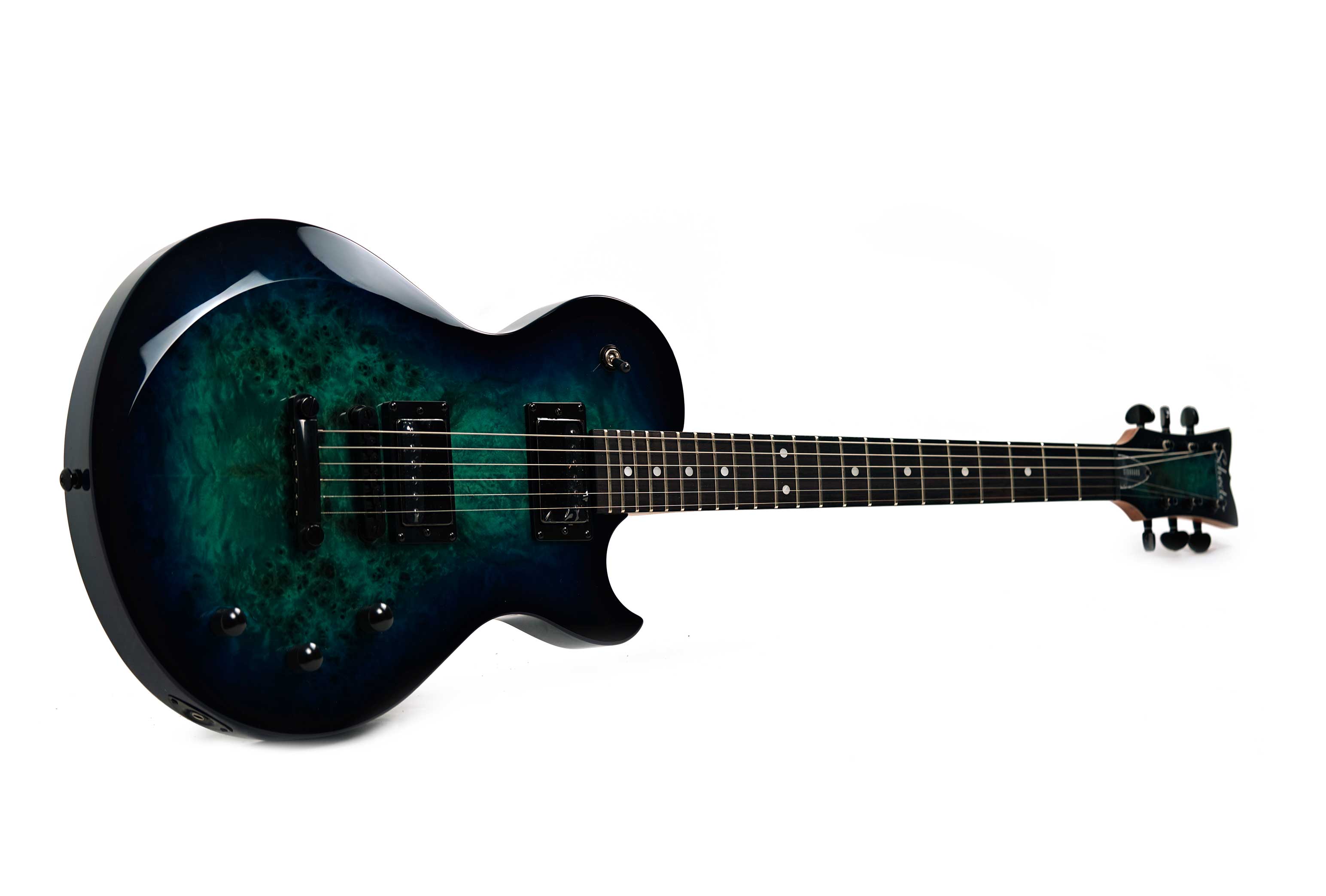 Schecter Solo-II Standard Ocean Blue Burst (Ex-Demo) #ST25120298