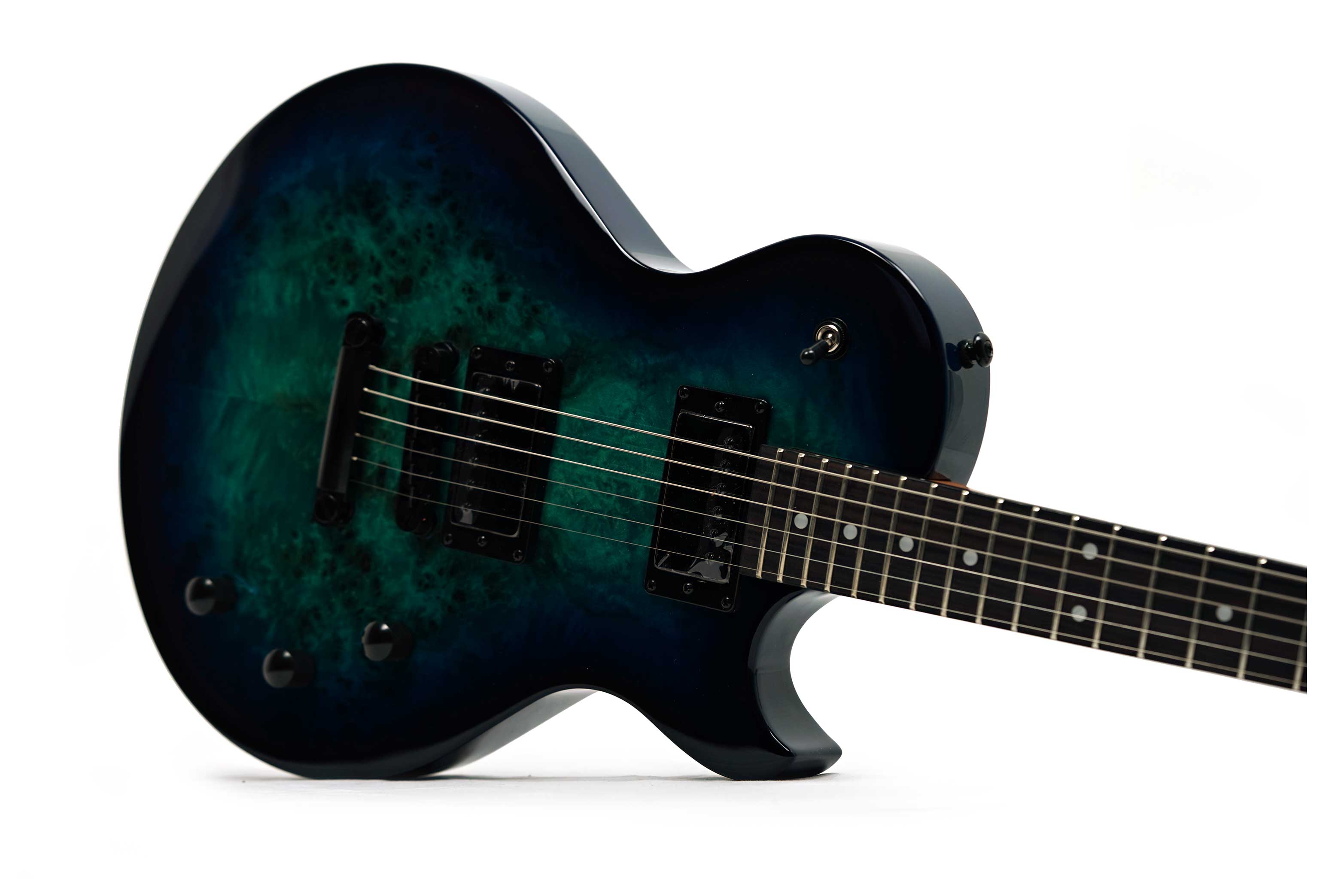 Schecter Solo-II Standard Ocean Blue Burst (Ex-Demo) #ST25120298