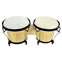 Chord Bongos 6.5 Inch and 7.5 Inch with Carry Bag Natural Front View